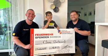 Feuerwehr Frankenmarkt hilft Nico aus Pfaffing