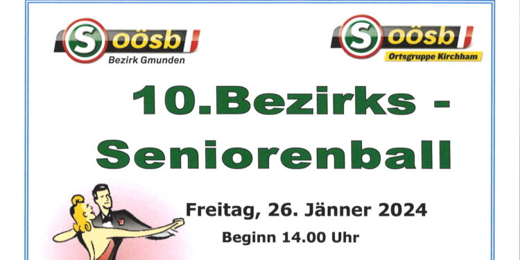 10. Bezirks-Seniorenball in der MZH Kirchham
