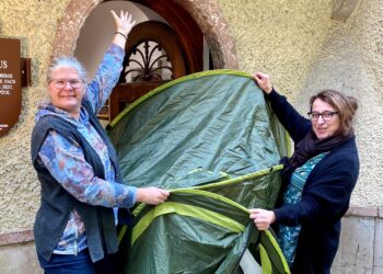 Eröffnung Literaturcamp(us) Traungasse