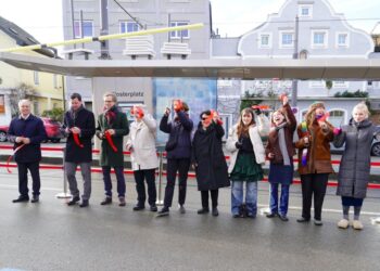 „Kunst erFAHRen“ am Klosterplatz in Gmunden