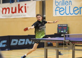 Tischtennis 2. Herren Bundesliga-Ebensee mit zwei Kantersiegen weiter Tabellenführer