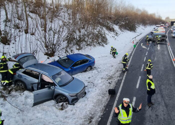 Schwerer Verkehrsunfall auf der B145 in Rutzenmoos