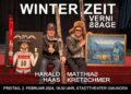 Vernissage WINTERZEIT am 2.2.2024 im Stadttheater Gmunden