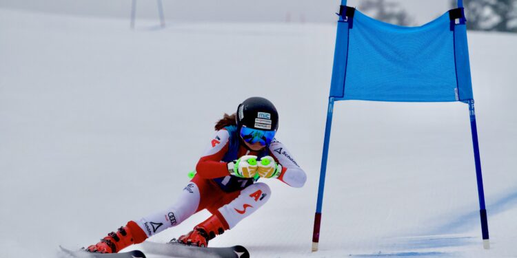 Katharina Unterdechler erkämpfte sich gleich drei Siege beim Landes Nachwuchscup am Hochficht