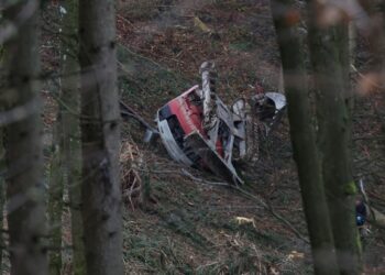 Tödlicher Baggerabsturz bei Forstarbeiten