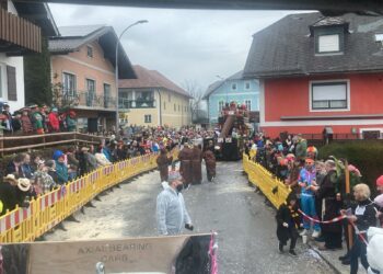 Narrenhochburg in Aurach am Hongar