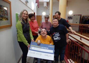 Lebenshilfe Oberösterreich Werkstätte Vöcklamarkt-50 kg Mehl und 150 Eier: Großzügige Spende für die Lebenshilfe