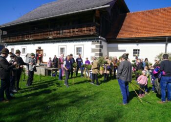 Frühlingsbeginn im Eggerhaus mit Palmweihe
