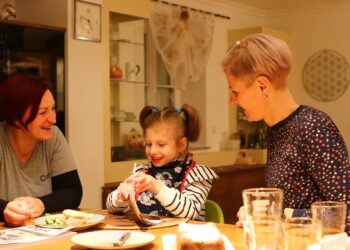 Ein Rettungsanker, der das familiäre Boot vom Kentern abhält