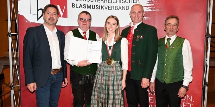 Feuerwehrmusikkapelle Langwies erspielte sich die GOLD-Medaille