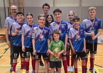 3. Platz für U14 Team der SU Floorball Bad Ischl