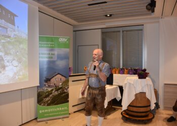 Alpenverein Gmunden-3.200 Mitglieder, die dem Verein über Jahrzehnte die Treue halten