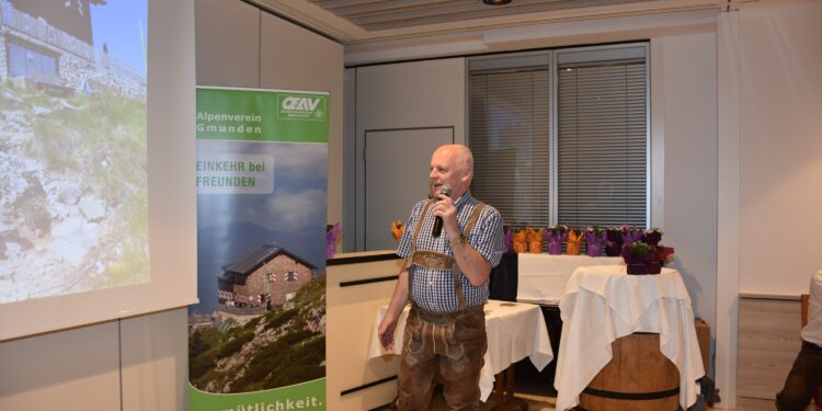 Alpenverein Gmunden-3.200 Mitglieder, die dem Verein über Jahrzehnte die Treue halten