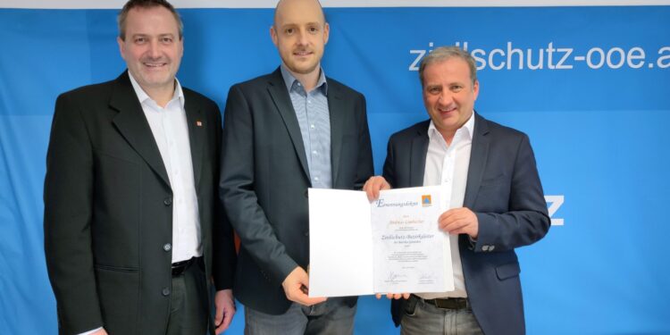 Neuer Zivilschutz-Bezirksleiter für Gmunden