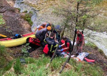 Tscheche (54) bei Kajakunfall im Gimbach bei Steinbach am Attersee tödlich verunglückt