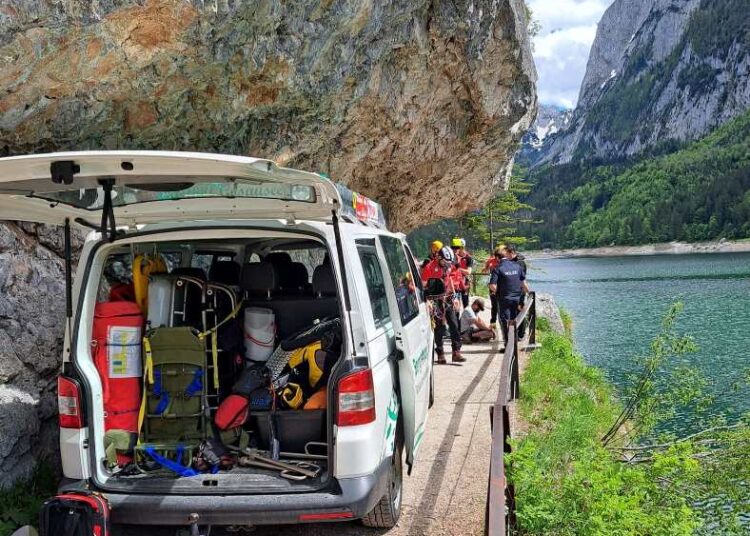 Im Klettersteig in Angst geraten