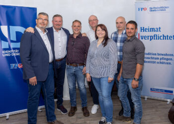 FPÖ-Mondsee: Stammtisch mit dem OÖ-Spitzenkandidaten zur EU-Wahl