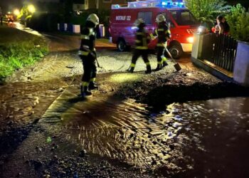 Unwettereinsätze in Gschwandt 