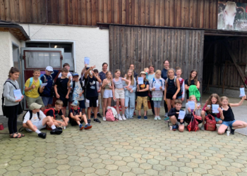 Milchlehrpfad am BIO-Bauernhof in Strobl