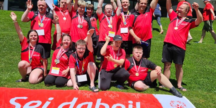 Schwimmer*innen der Lebenshilfe-Werkstätte Vöcklamarkt erfolgreich bei österreichischen Meisterschaften