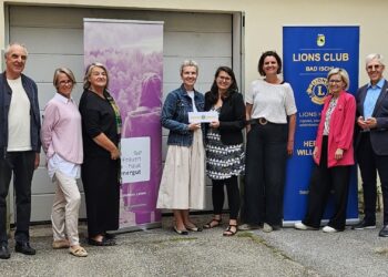 Lions unterstützen Projekt Frauenhaus Salzkammergut
