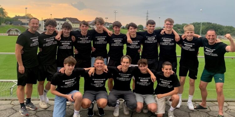 SPG Ohlsdorf/SV Gmunden wird dieses Jahr sensationell Meister der U16 OÖ Leistungsliga