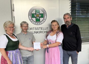 Spende an die Bergrettungsdienst Ortsstelle Traunkirchen