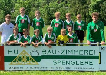 SV Kieninger Bau Bad Goisern investiert in Nachwuchsarbeit