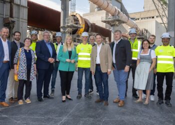 Großer Andrang am Tag der offenen Tür im Rohrdorfer Zementwerk am Standort Gmunden