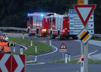 Wieder Unfall in Kreisverkehr