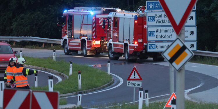 Wieder Unfall in Kreisverkehr