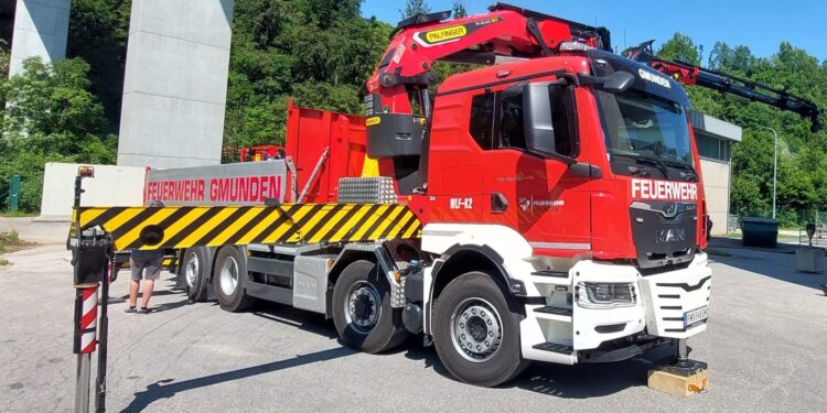 Fahrzeugsegnung FF Gmunden