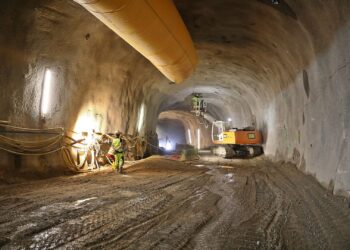 Bauarbeiten für Pumpspeicherkraftwerk Ebensee schreiten zügig voran