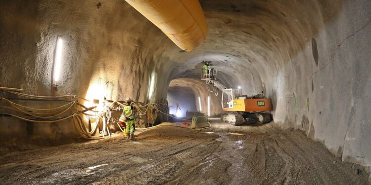 Bauarbeiten für Pumpspeicherkraftwerk Ebensee schreiten zügig voran
