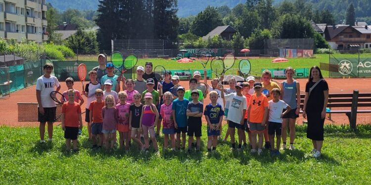 Tennis Feriencamp der Sportunion TC Mosergütl von 8. – 12. Juli