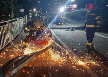 Verkehrsunfall an der Großalmlandesstraße