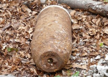 air bomb, explosive, old