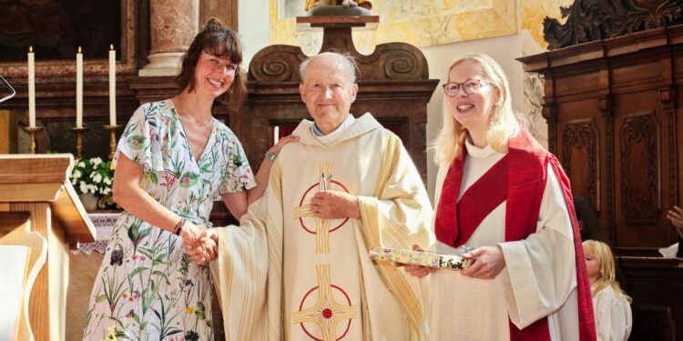 60-jähriges Profess-Jubiläum P. Franz Kniewasser