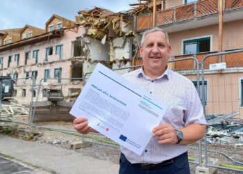 Abbruch altes Seniorenheim