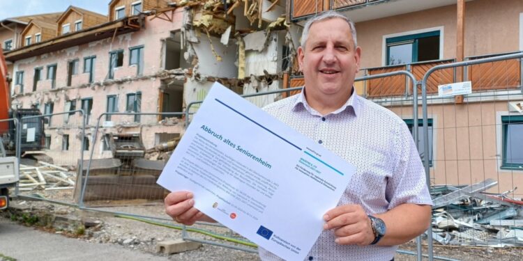 Abbruch altes Seniorenheim