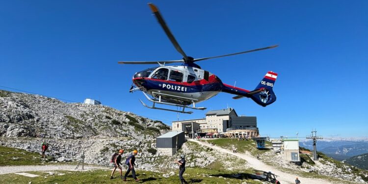 Suchaktion am Dachstein Krippenstein nach Bodo Hell