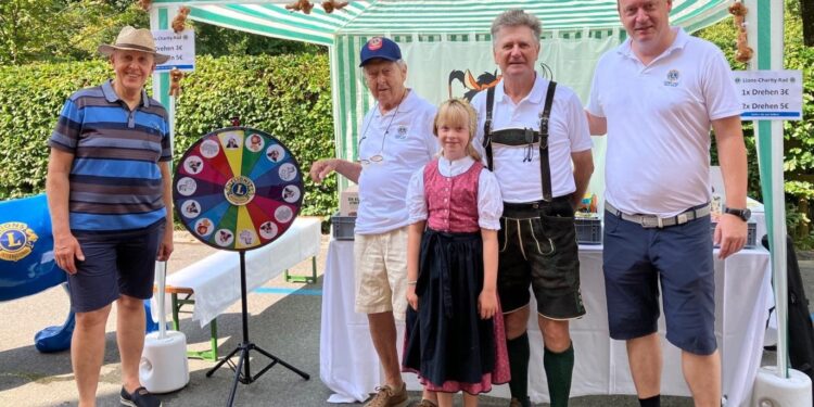 Lions Glücksrad beim Tag der Ischler Vereine