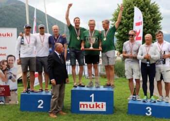 Skolaut/Lutz/Skolaut sichern sich den Drachen-Staatsmeistertitel am Wolfgangsee