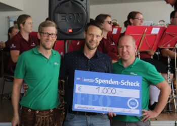FPÖ Niederthalheim: Spende an Musikverein