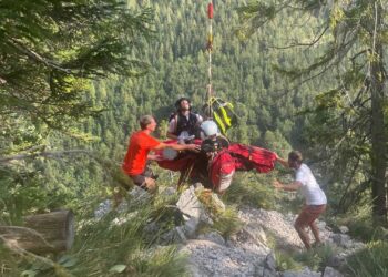 Bergrettung Gmunden im Dauereinsatz