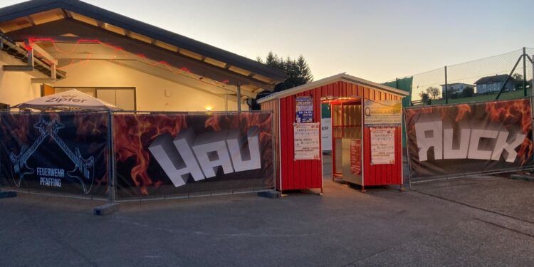 HAURUCK – erfolgreiches Fest der FF-Pfaffing