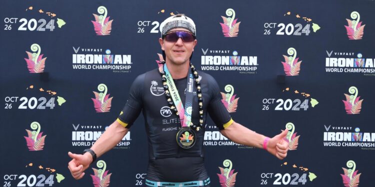 Attnanger Reinhard Marl  absolviert erfolgreich Ironman