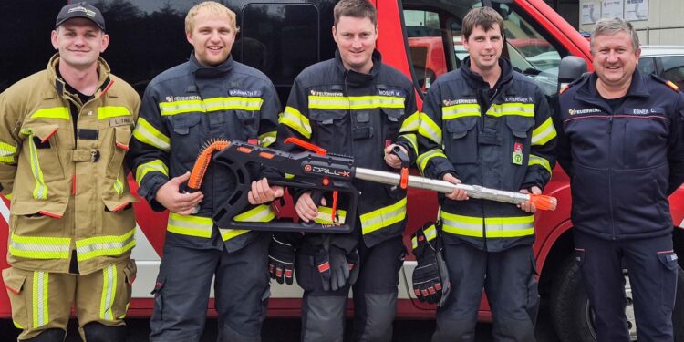 Neues Bohrlöschgerät für die Brandbekämpfung