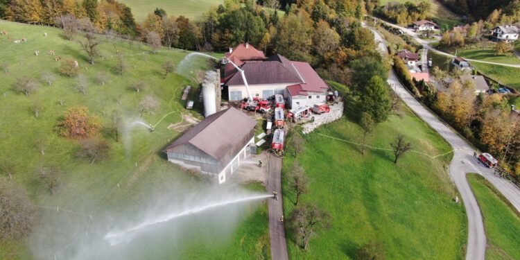 Großübung im Pflichtbereich Altmünster