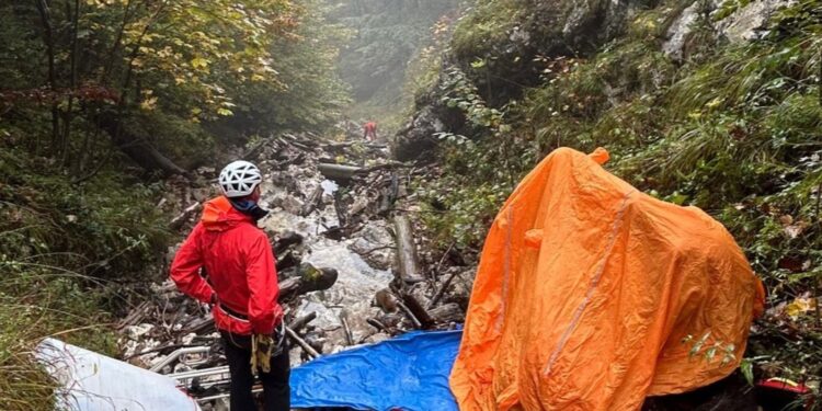 Übungsszenario: Abgestürzter Jäger
